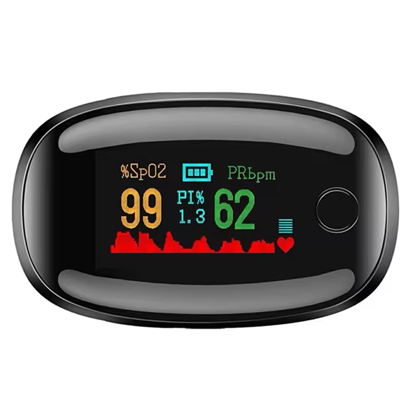 Pulse Oximeter Finger Clip – SpO2 & Pulse Rate Monitor with LED Display