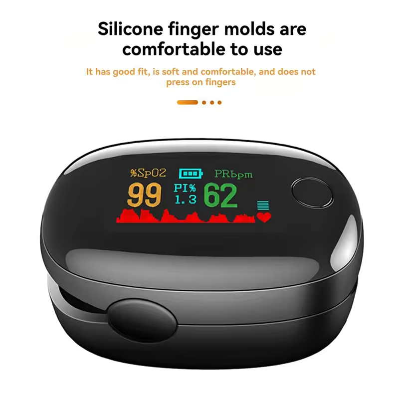 Pulse Oximeter Finger Clip – SpO2 & Pulse Rate Monitor with LED Display