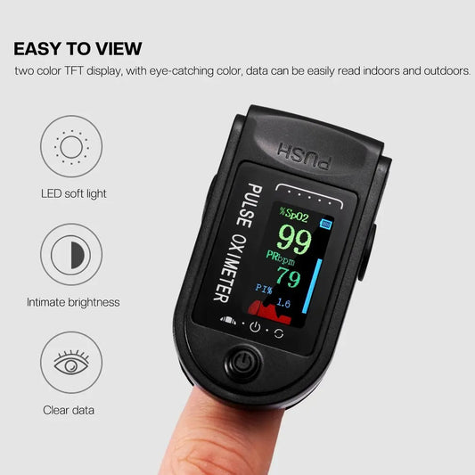 VitalSense Pro Pulse Oximeter:  Pulse Oximeter Blood Oxygen Saturation Meter