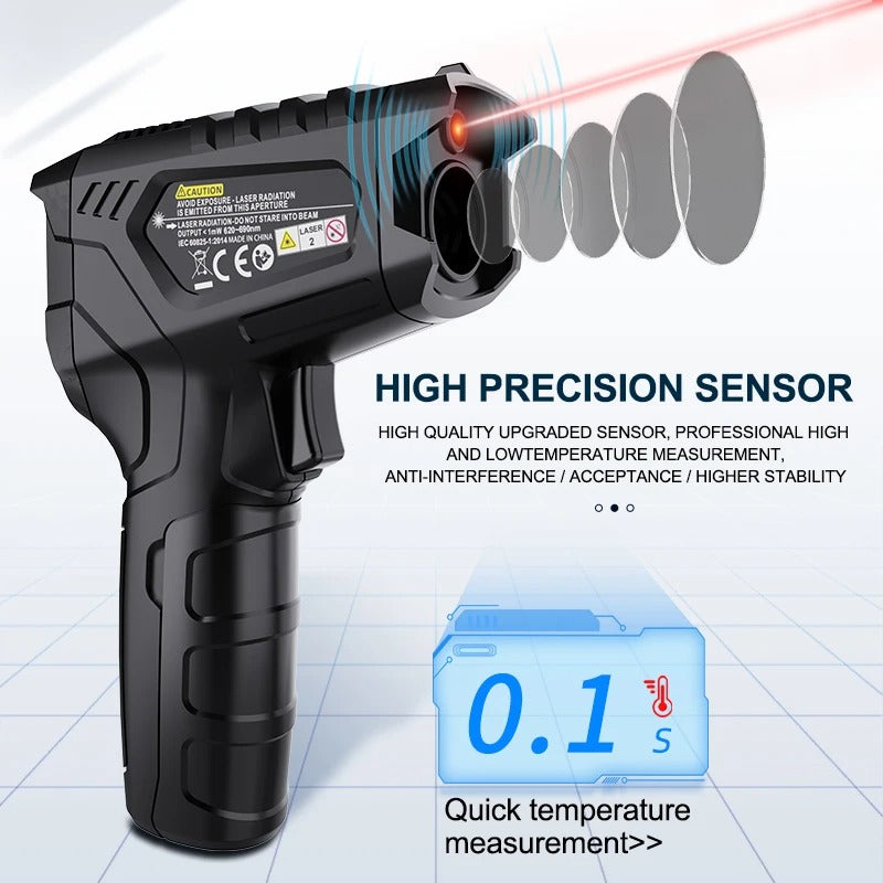 ProMedIR Dual-Scan; Infrared Thermometer, Non Contact Digital Laser Thermometer