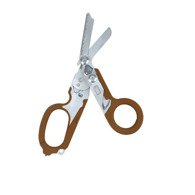 Trauma Shears, 6 in 1 Foldable Emergency Response Scissors