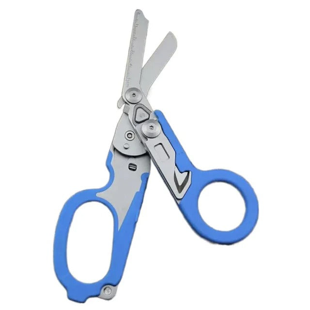 Trauma Shears, 6 in 1 Foldable Emergency Response Scissors